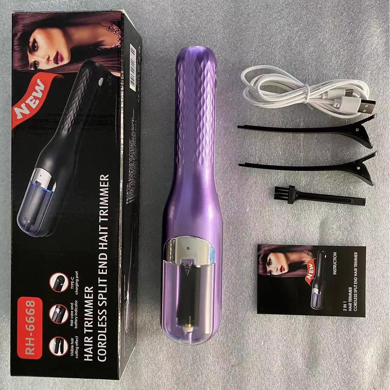 New version Rechargeable 2-in-1 Hair Trimmer Multi Function for Split Ends