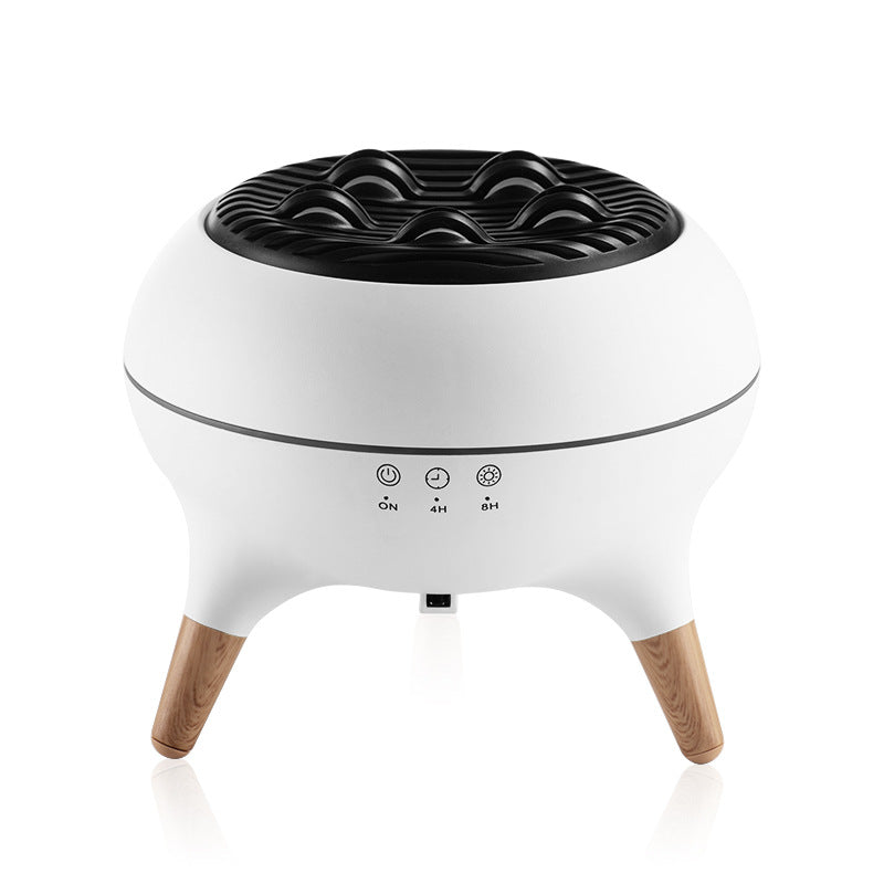 Cross-Border Popular Jellyfish Aromatherapy Machine Home Bedroom Essential Oil Remote Control Automatic Spray Jellyfish Smoke Ring Humidifier