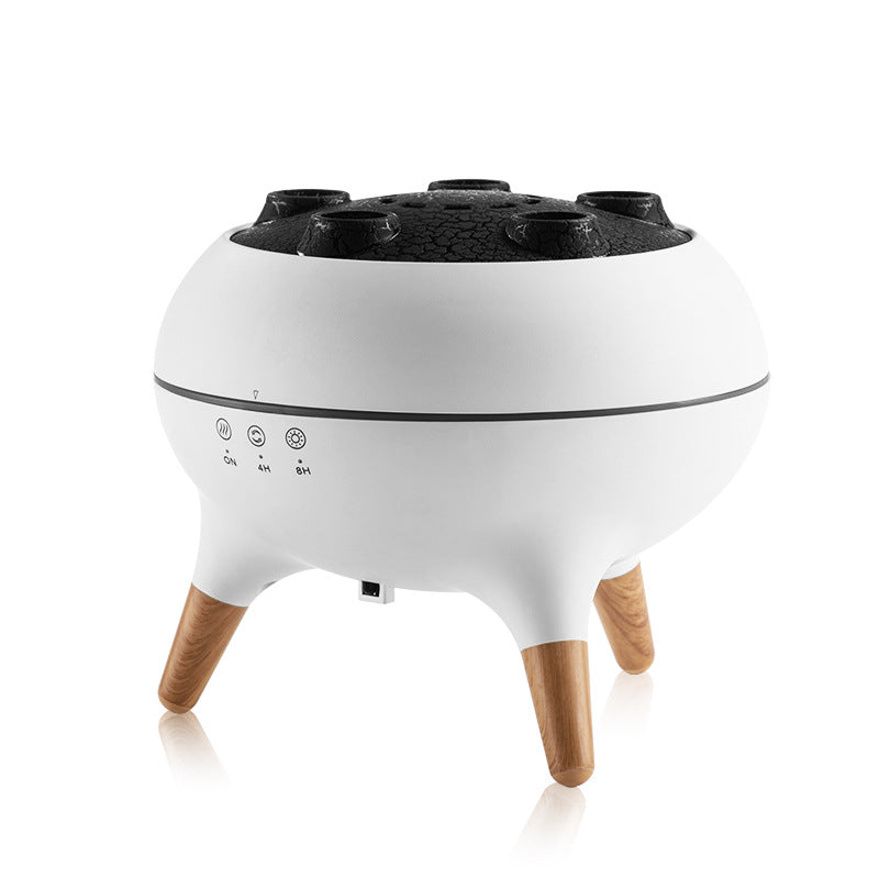 Cross-Border Popular Jellyfish Aromatherapy Machine Home Bedroom Essential Oil Remote Control Automatic Spray Jellyfish Smoke Ring Humidifier