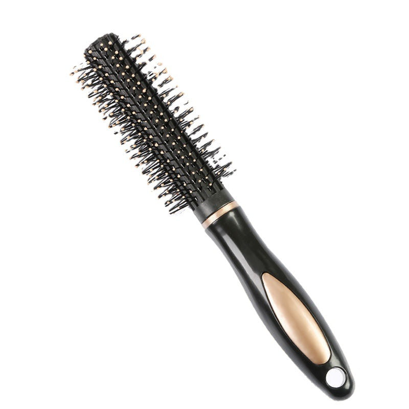 Household curly hair comb men's and women's air cushion airbag massage comb ribs comb inner buckle styling hair cylinder roll comb