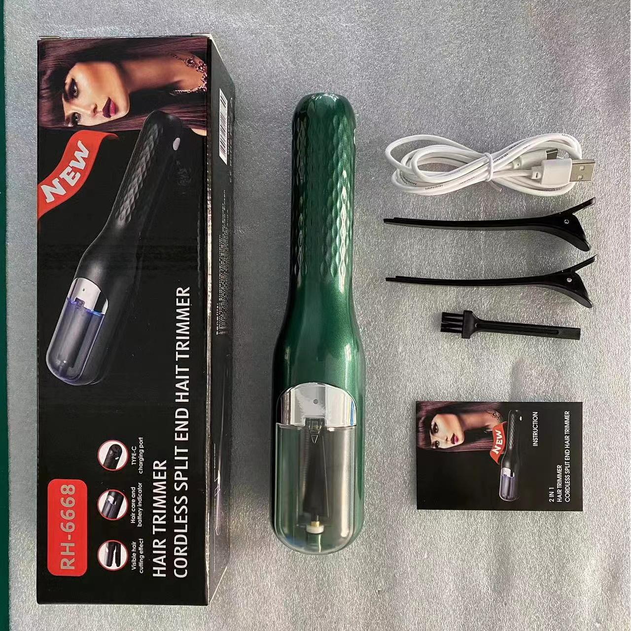 New version Rechargeable 2-in-1 Hair Trimmer  Multi Function for Split Ends