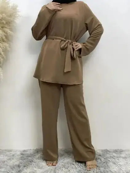 Muslim Sets Tops and Pants Dress Sets