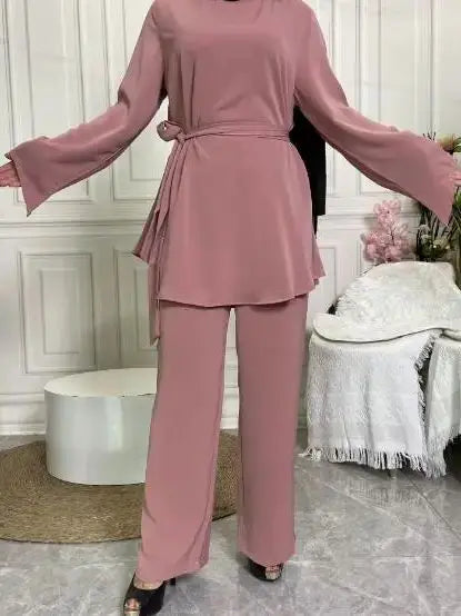 Muslim Sets Tops and Pants Dress Sets