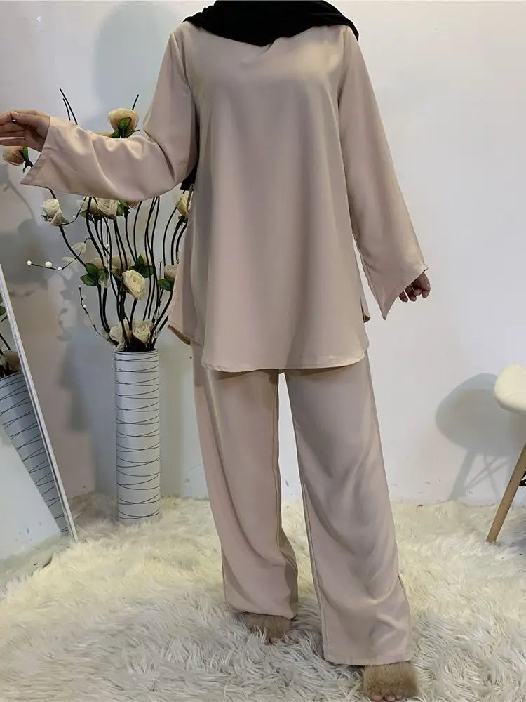 Muslim Sets Tops and Pants Dress Sets
