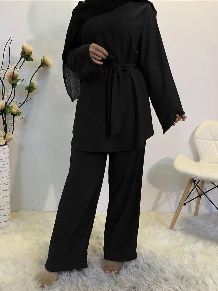 Muslim Sets Tops and Pants Dress Sets