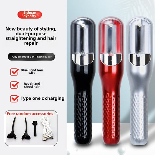 New version Rechargeable 2-in-1 Hair Trimmer  Multi Function for Split Ends