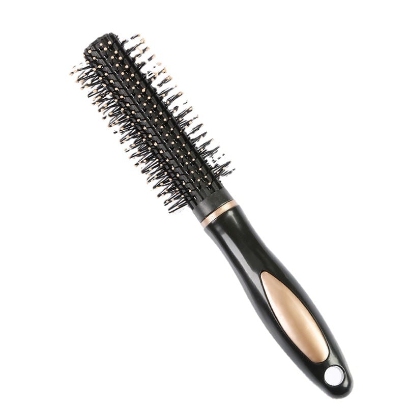 Household curly hair comb men's and women's air cushion airbag massage comb ribs comb inner buckle styling hair cylinder roll comb